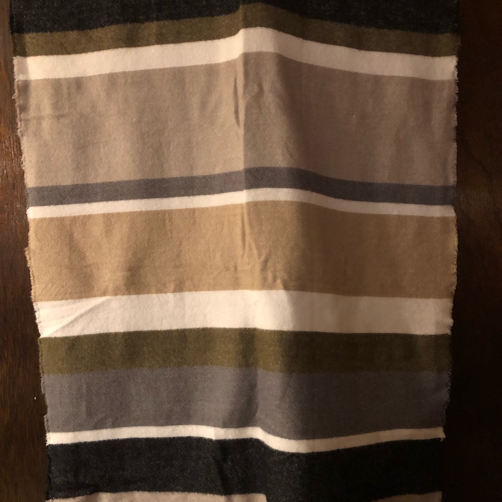 NWT Francesca’s Striped Blanket Scarf